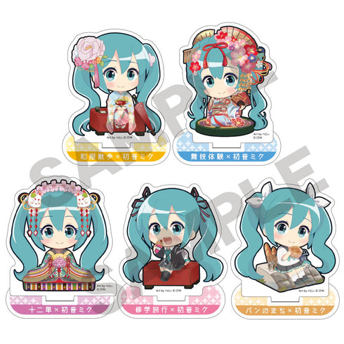 『初音ミク』トレーディングアクリルスタンド 京都 BOX